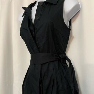 Navy blue maxi dress